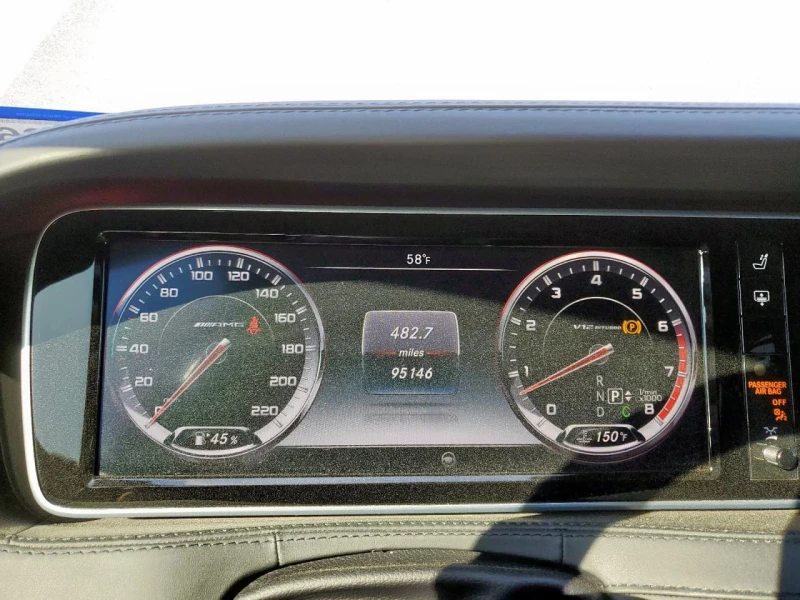 Mercedes-Benz S 65 AMG 6.0L V12| DISTRONIC| TV| МАСАЖ| FULL, снимка 9 - Автомобили и джипове - 53109657