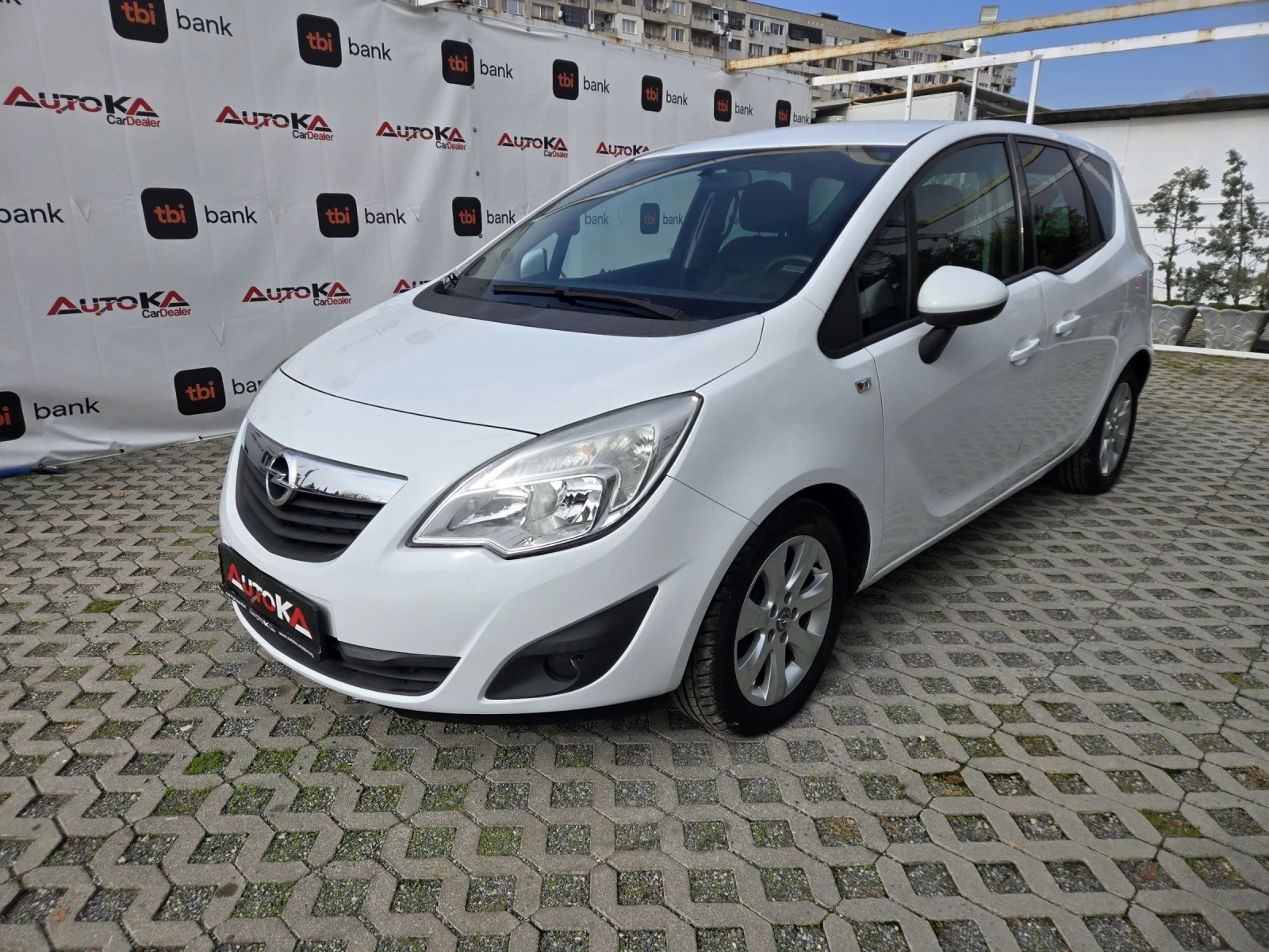 Opel Meriva 1.4i-100кс= КЛИМАТИК= АВТОПИЛОТ= EURO 5A - изображение 6