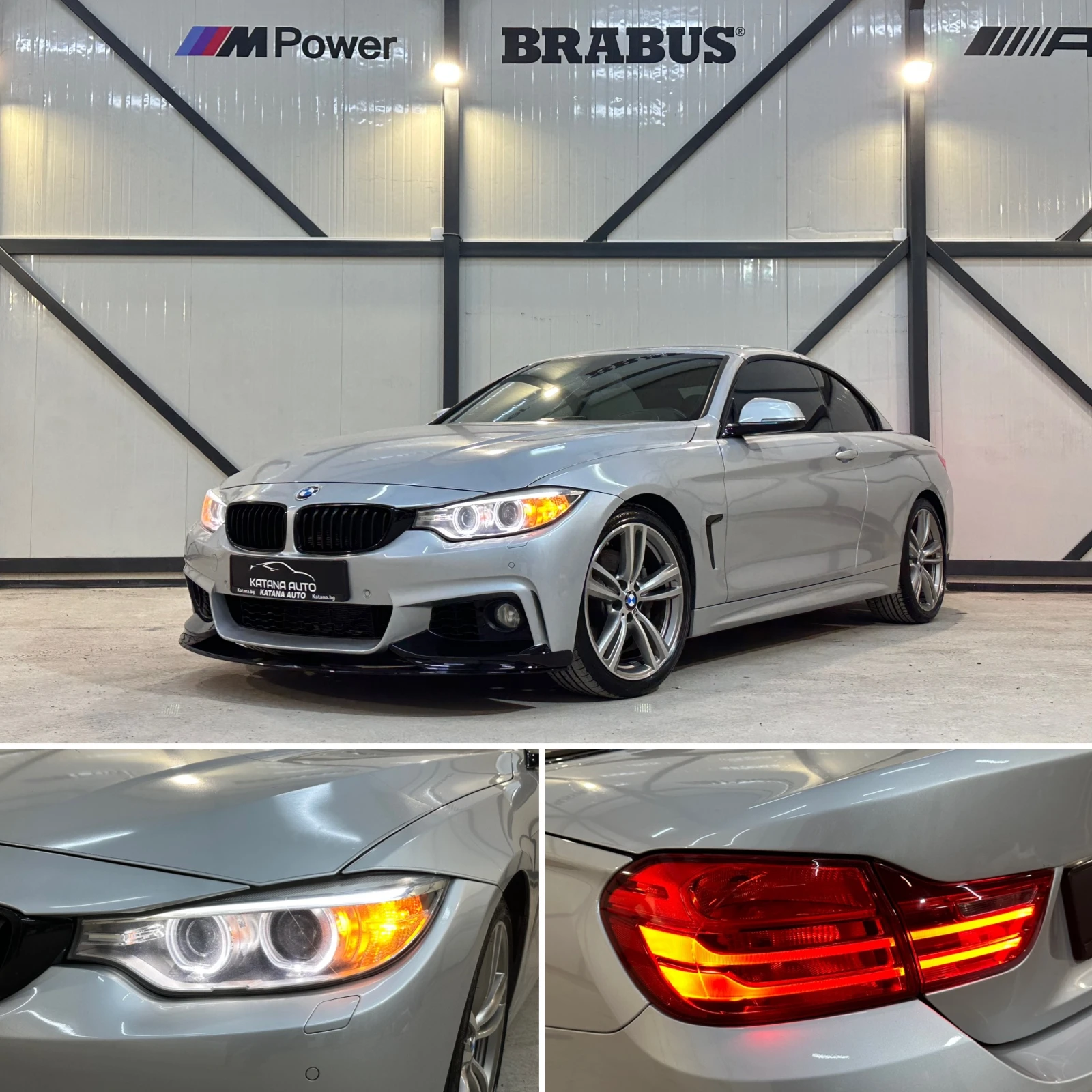 BMW 440 * КАБРИО* HEAD UP* ПОДГРЕВ* 100 000км* , снимка 8 - Автомобили и джипове - 53035940