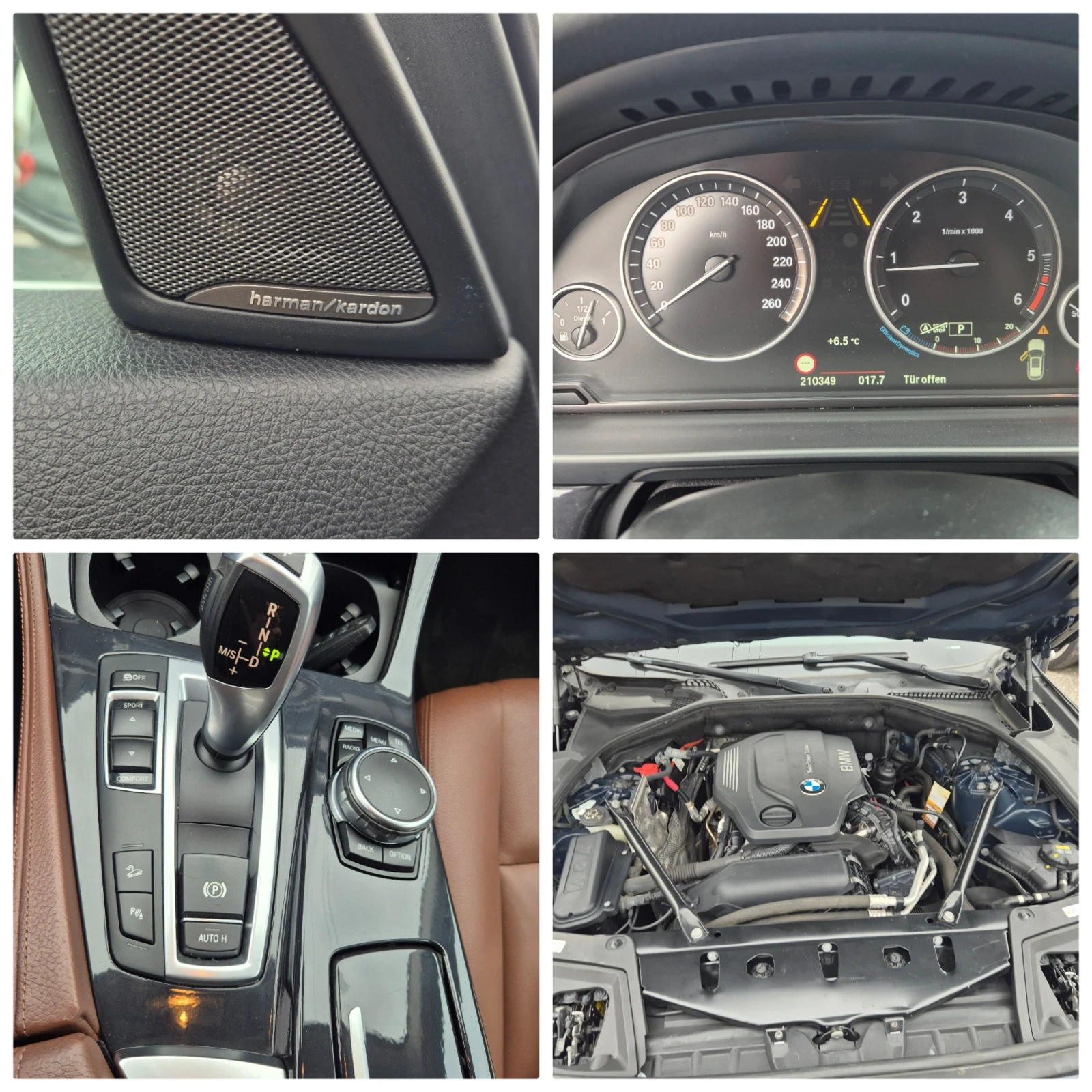 BMW 520 D Xdrive! Face! 210000км! Harman!, снимка 17 - Автомобили и джипове - 53890971