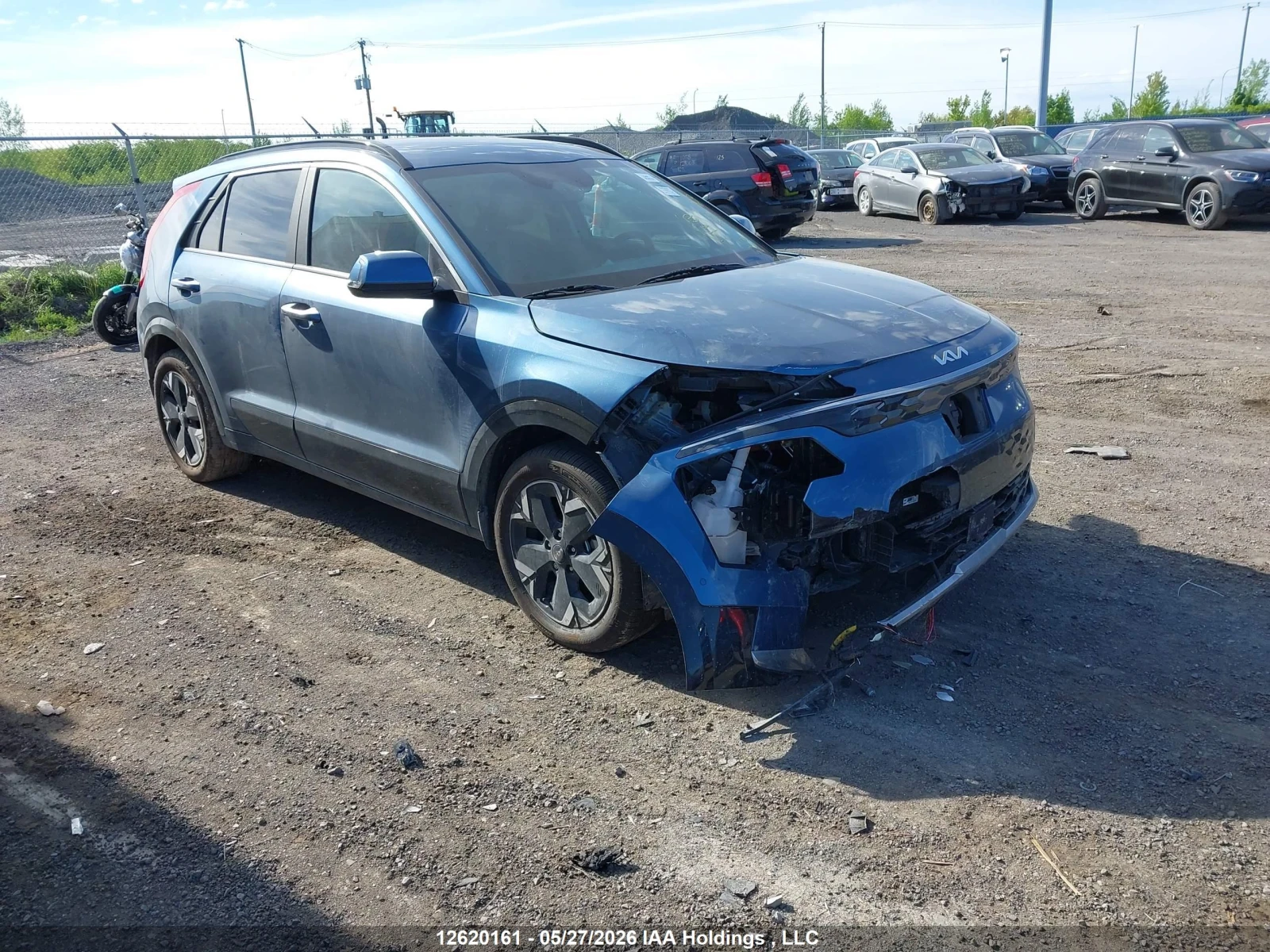 Kia Niro SNOW WHITE PEARL GREY EXTERIOR