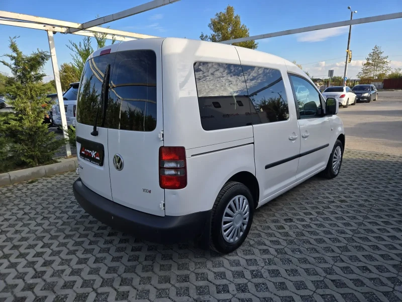 VW Caddy 1.6TDI-102кс= КЛИМАТИК= ПЪТНИЧЕСКИ, снимка 3 - Автомобили и джипове - 52123101