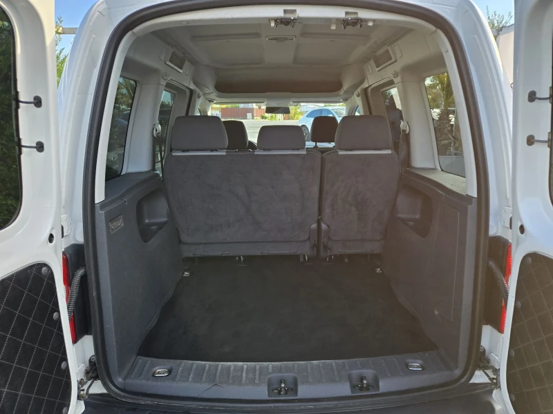 VW Caddy 1.6TDI-102кс= КЛИМАТИК= ПЪТНИЧЕСКИ, снимка 10 - Автомобили и джипове - 52123101