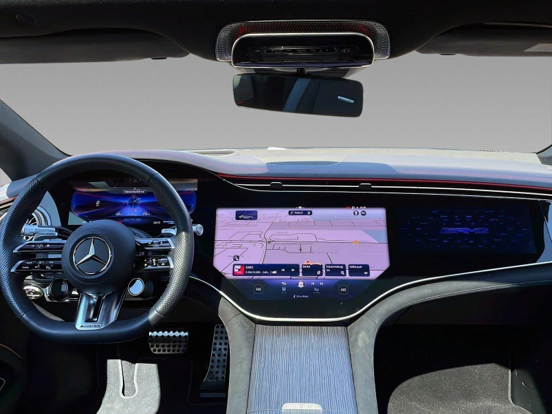 Mercedes-Benz EQS 53 AMG/4-MATIC/HYPERSCREEN/BURM/PANO/HEAD UP/360/, снимка 11 - Автомобили и джипове - 53011848