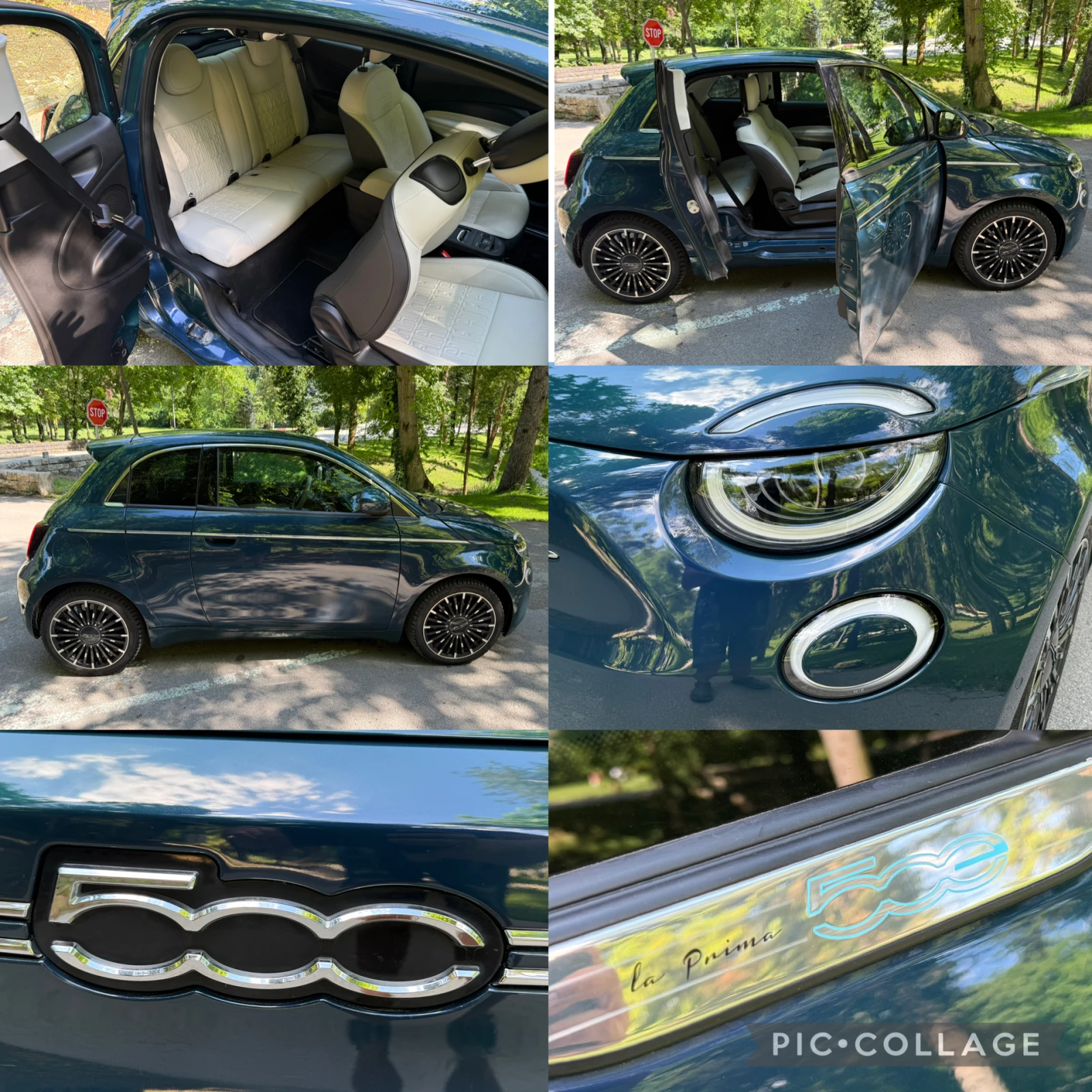 Fiat 500e LA PRIMA* 42KWh* LONG RANGE* 3 ВРАТИ* DIGITAL* FUL, снимка 11 - Автомобили и джипове - 55037840