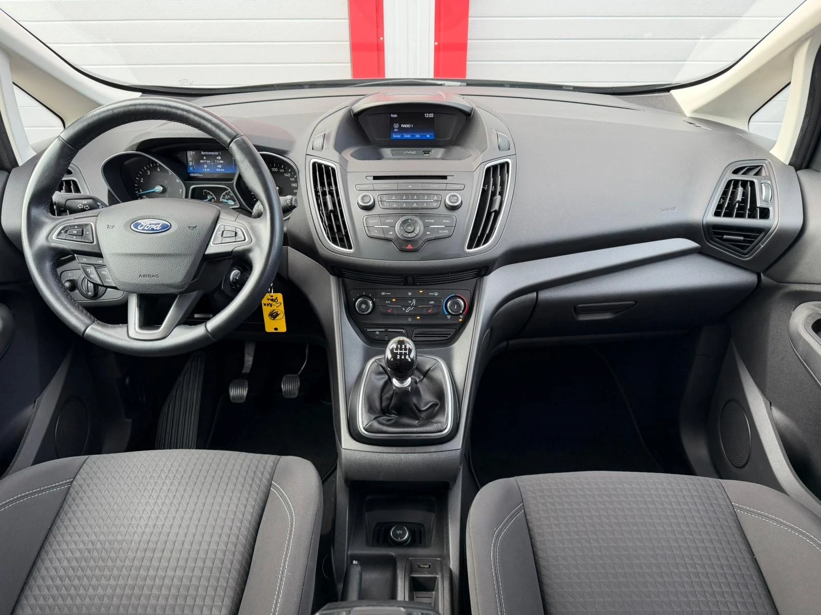 Ford C-max 1.0I ECOBOOST NAVI KLIMATRONIK 6-SPEED EVRO 6B , снимка 14 - Автомобили и джипове - 55853323