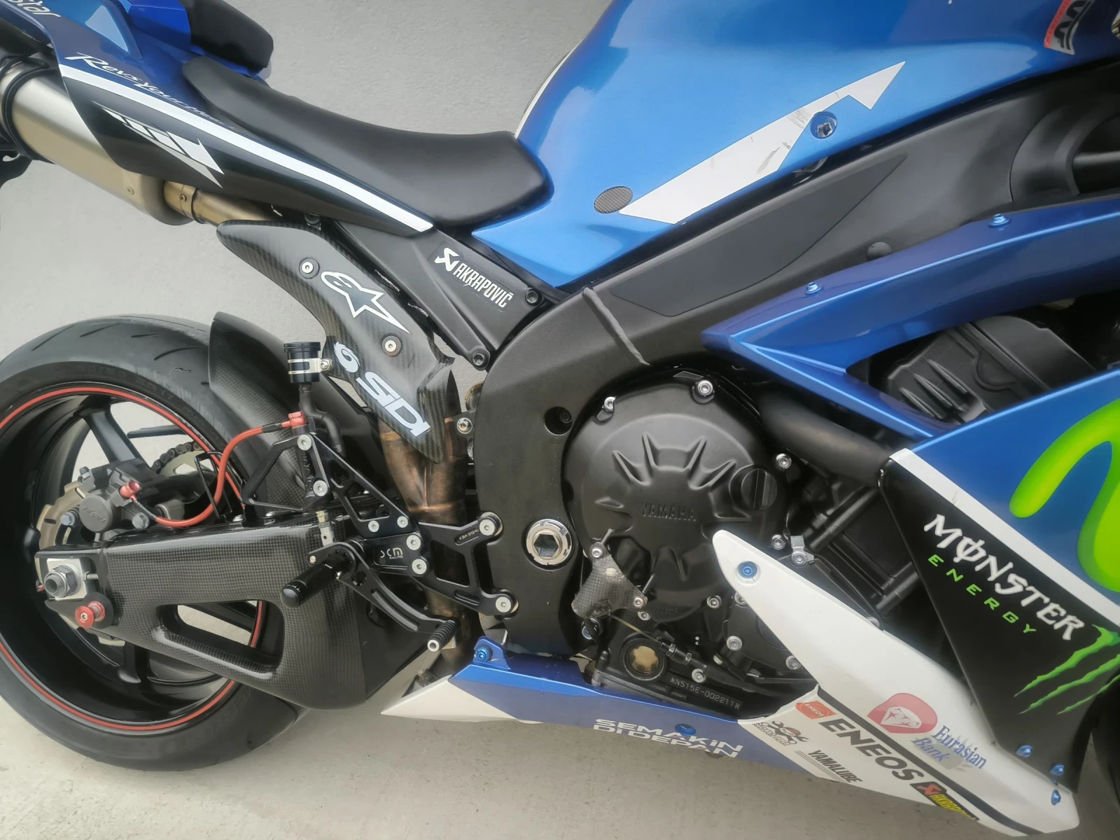 Yamaha YZF-R1 2008  година, MIVV ауспух  - изображение 5