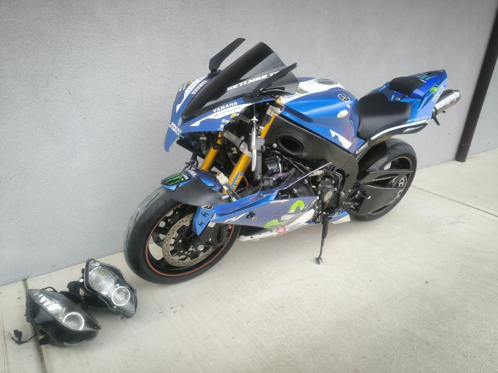Yamaha YZF-R1 2008  година, MIVV ауспух  - изображение 10