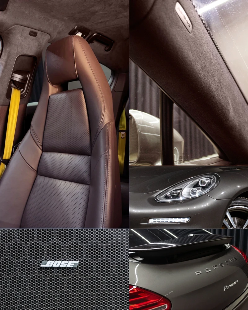 Porsche Panamera Diesel/8ZF/Chrono/Bose/360/Алкантара/РеаленПробег, снимка 14 - Автомобили и джипове - 52886826