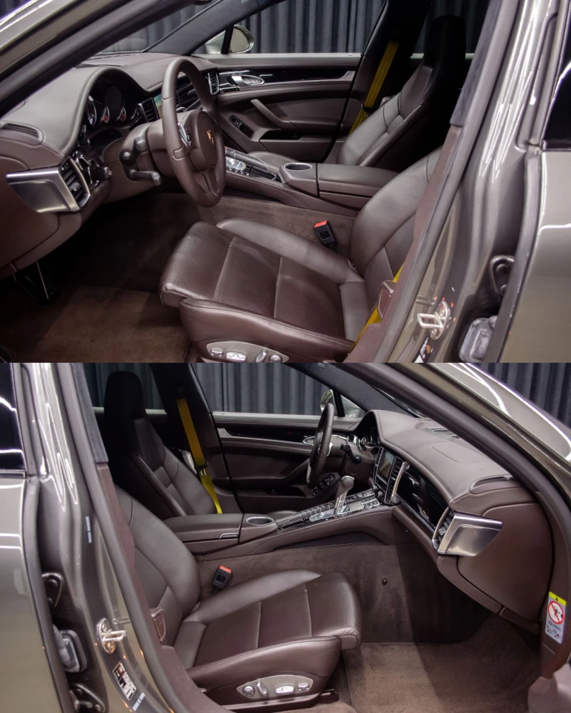Porsche Panamera Diesel/8ZF/Chrono/Bose/360/Алкантара/РеаленПробег, снимка 7 - Автомобили и джипове - 52886826