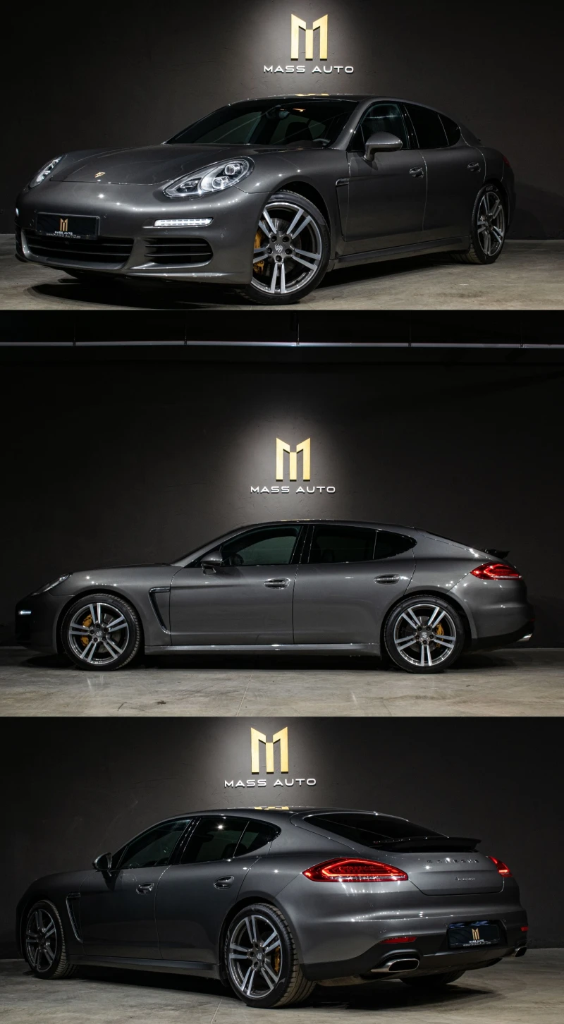 Porsche Panamera Diesel/8ZF/Chrono/Bose/360/Алкантара/РеаленПробег, снимка 3 - Автомобили и джипове - 52886826