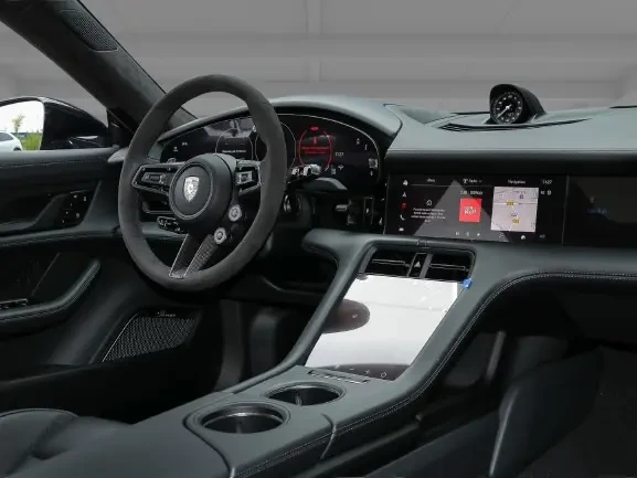 Porsche Taycan Turbo = Sport Chrono = Гаранция, снимка 11 - Автомобили и джипове - 54046566