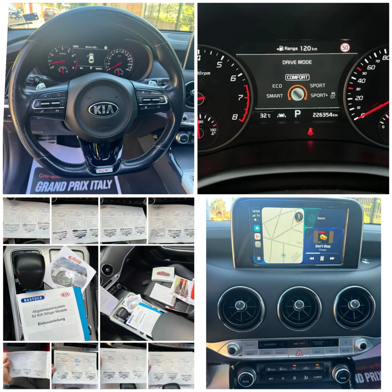 Kia Stinger 3.3 T-GDi GT2, снимка 15 - Автомобили и джипове - 56011953