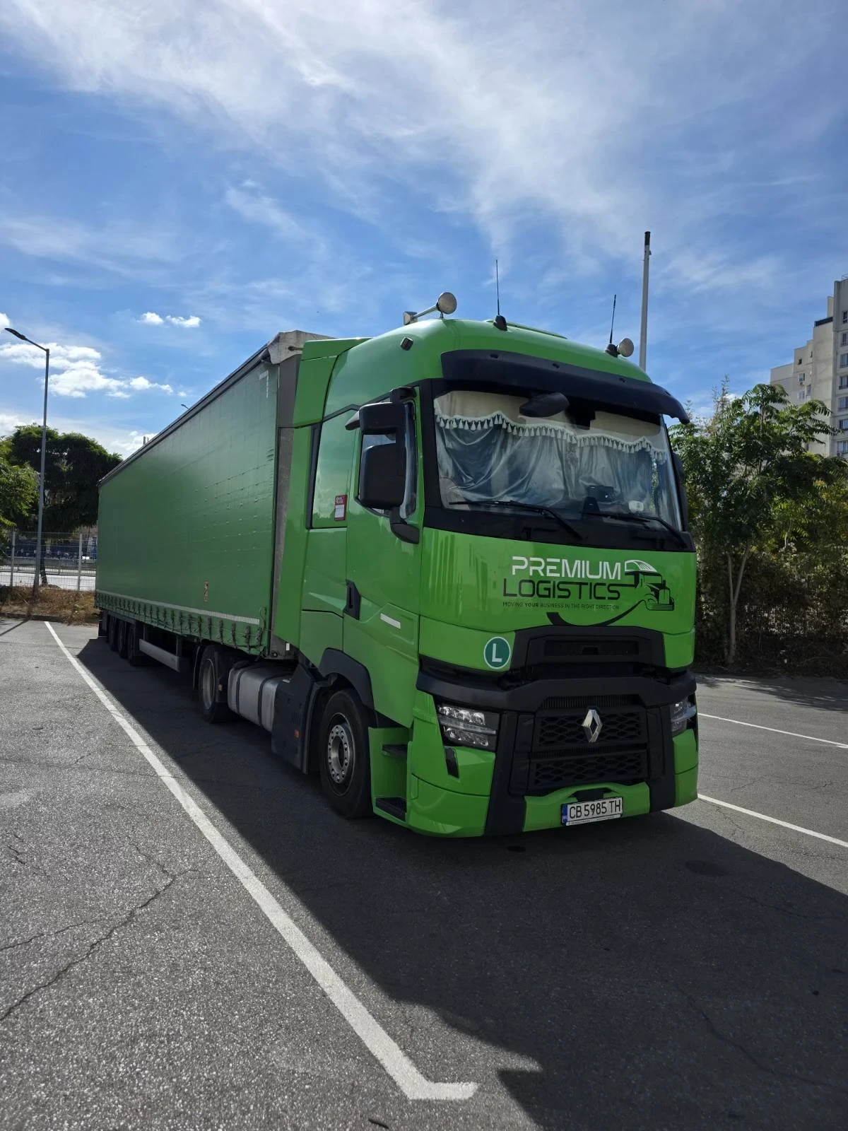 Renault T Композиция 480 Мега, РЕТАРДЕР, Охладител