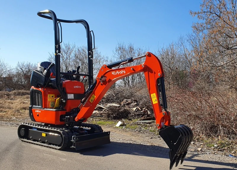 Багер Kubota U10-5, снимка 9 - Индустриална техника - 48248369