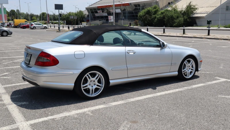 Mercedes-Benz CLK 550, снимка 4 - Автомобили и джипове - 46576448