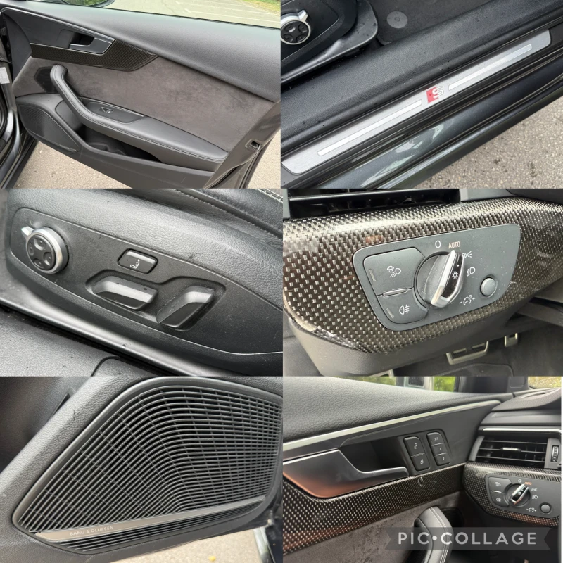 Audi S4 3.0TFSI* ЛИЗИНГ* PANO* CAM360* CARBON* B&O* MATRIX, снимка 15 - Автомобили и джипове - 51680776
