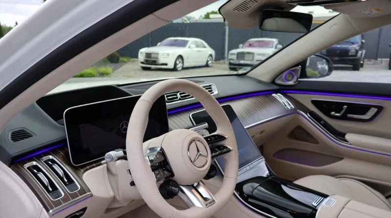 Mercedes-Benz S 63 AMG E PERFORMANCE V8 Plug-in Hybrid 4MATIC+ , снимка 7 - Автомобили и джипове - 51889386