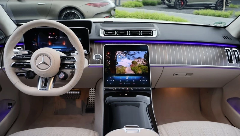 Mercedes-Benz S 63 AMG E PERFORMANCE V8 Plug-in Hybrid 4MATIC+ , снимка 8 - Автомобили и джипове - 51889386