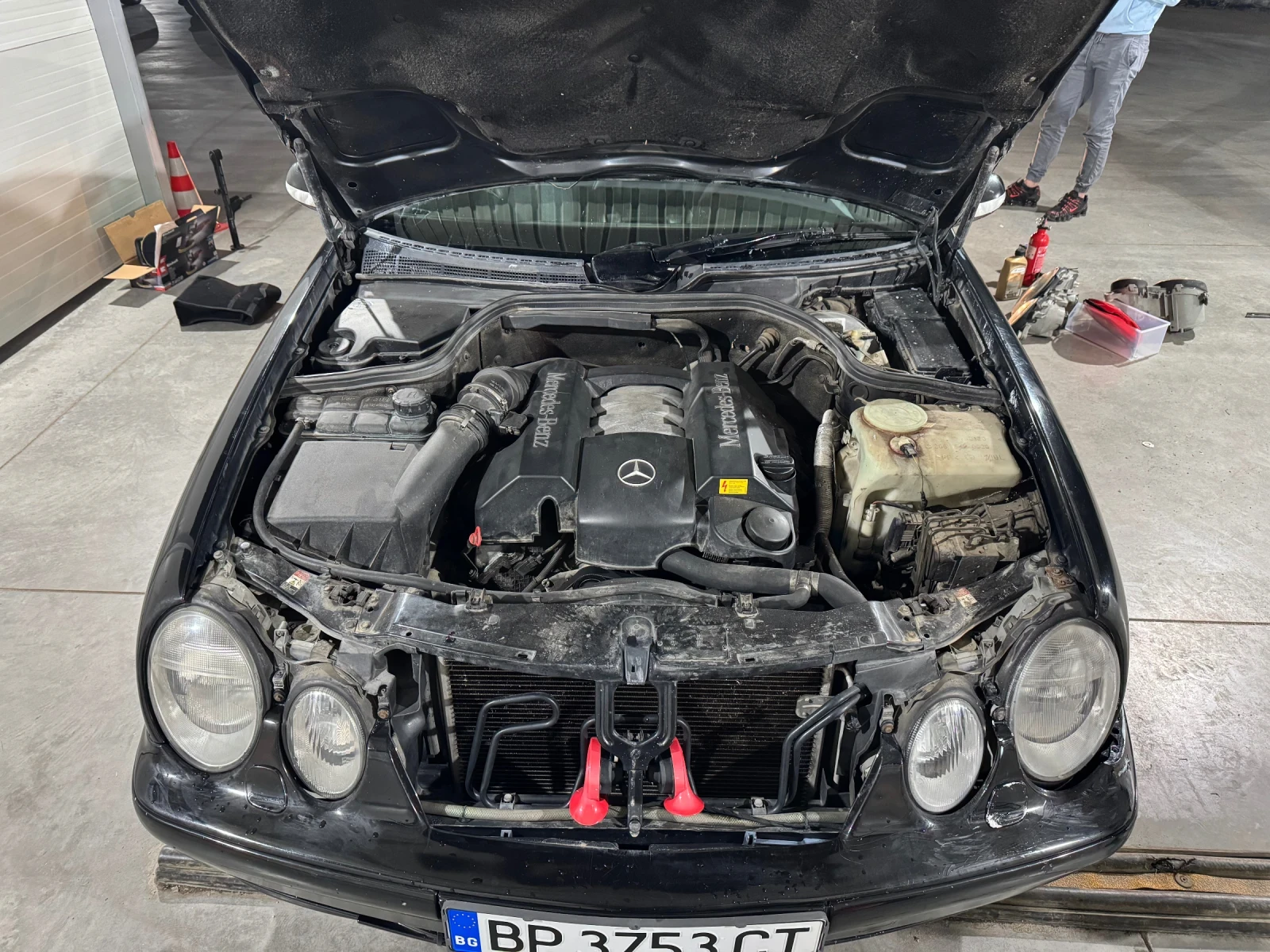 Mercedes-Benz CLK 3.2, снимка 14 - Автомобили и джипове - 54718273