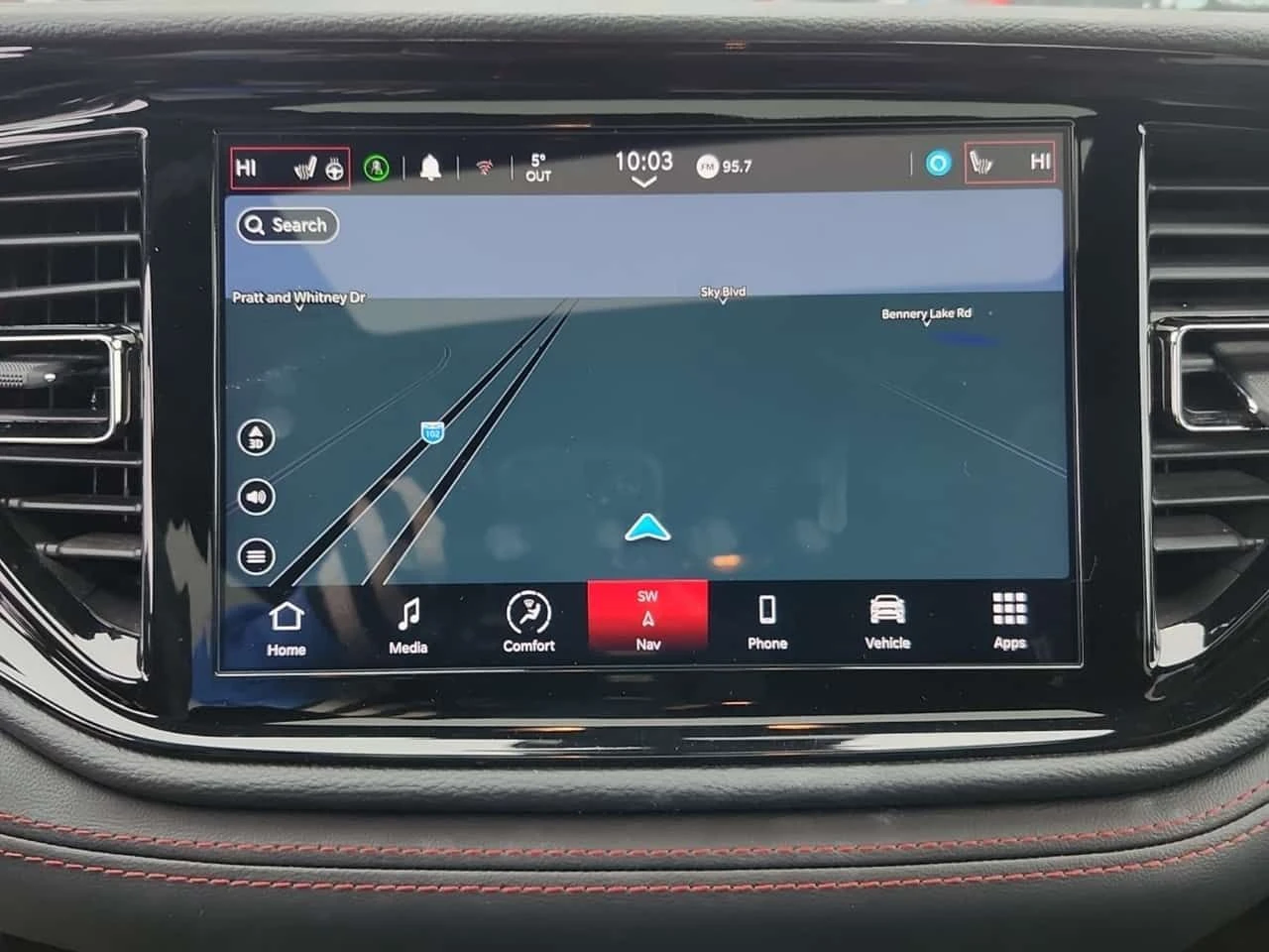 Dodge Durango * R/T * ДИСТРОНИК* ПОДГРЕВ* ОБДУХВАНЕ* ПАНОРАМА* , снимка 10 - Автомобили и джипове - 54255546