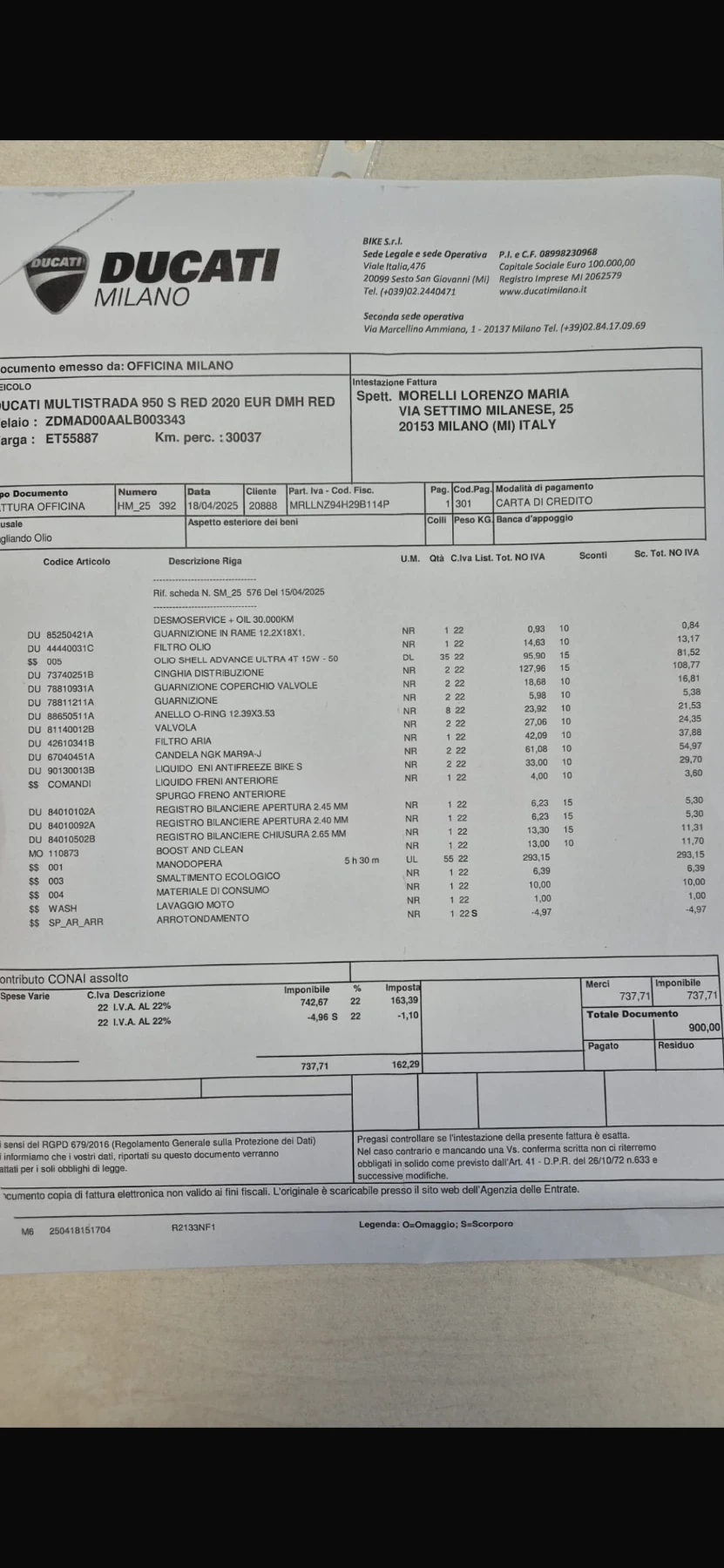 Ducati Multistrada 950 ABS TC LED Service book | Mobile.bg � ����������� 13