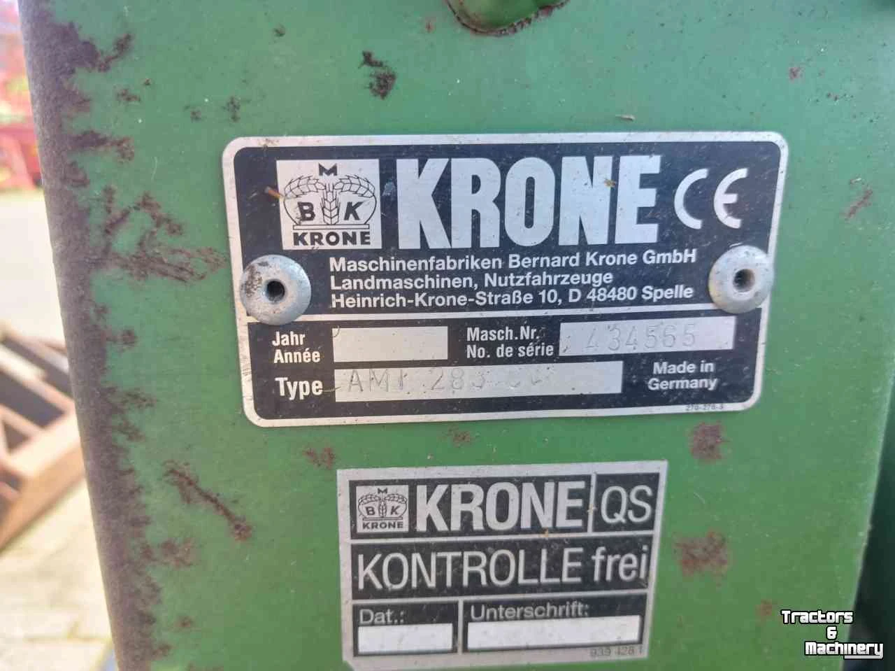 Сенокосачка Krone  - изображение 5