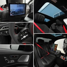 Mercedes-Benz S 350 S63 AMG/ 4MATIC/ PANO/ 9G/ CARBON/ 3xTV/, снимка 11