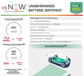 VW ID.4 82KWh 1ST MAX/PANO/HEADUP/ПАМЕТ/360CAM/SOH93%, снимка 3