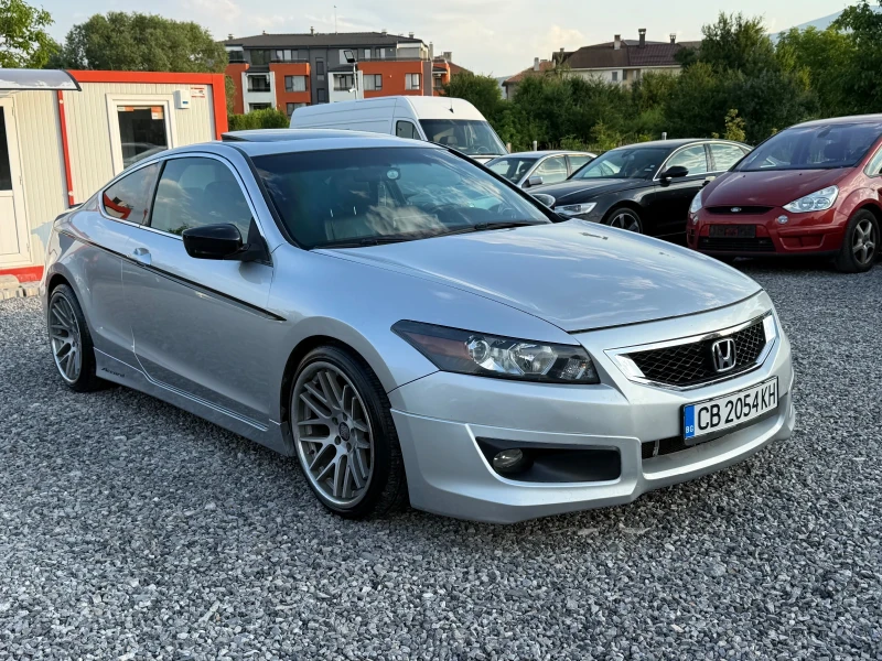 Honda Accord Coupe 2.4 i-VTEC(201 кс)Hави/Камера/Bluetooth/Кожа, снимка 3 - Автомобили и джипове - 51820153