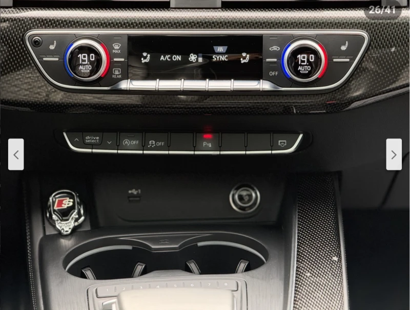 Audi S5 MATRIX* BANG* OLUFSEN* BLACK* OPTIC* 360КАМЕРА* ДИ, снимка 11 - Автомобили и джипове - 52148743