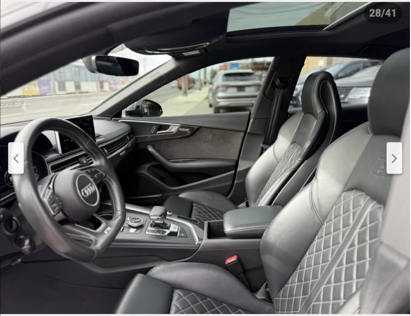 Audi S5 MATRIX* BANG* OLUFSEN* BLACK* OPTIC* 360КАМЕРА* ДИ, снимка 15 - Автомобили и джипове - 52148743