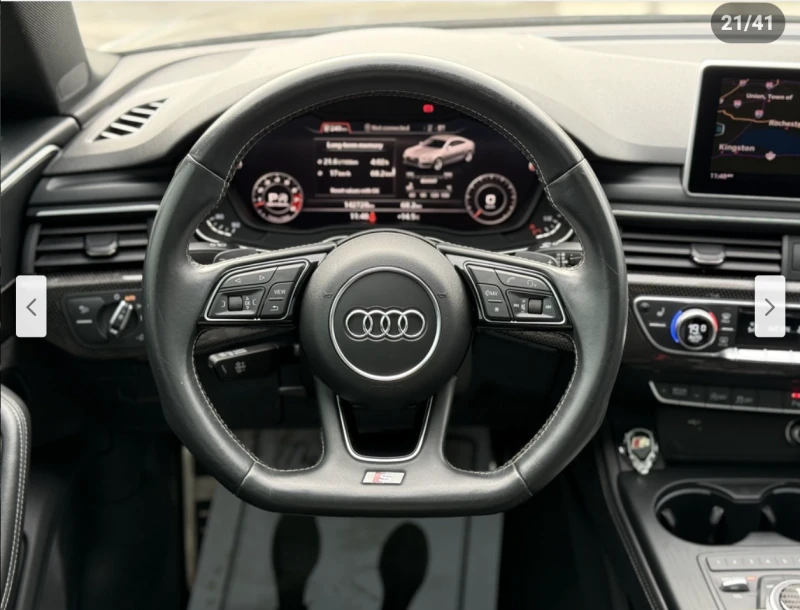 Audi S5 MATRIX* BANG* OLUFSEN* BLACK* OPTIC* 360КАМЕРА* ДИ, снимка 10 - Автомобили и джипове - 52148743