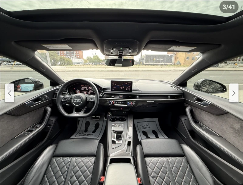 Audi S5 MATRIX* BANG* OLUFSEN* BLACK* OPTIC* 360КАМЕРА* ДИ, снимка 8 - Автомобили и джипове - 52148743