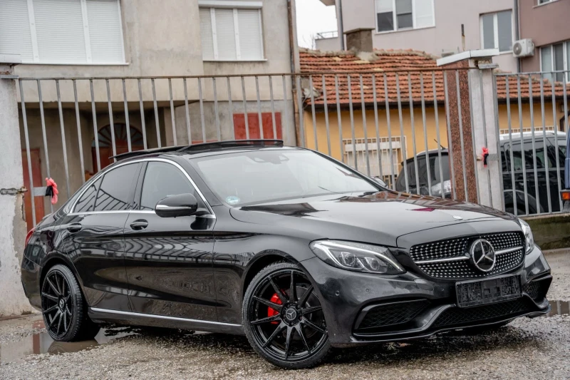 Mercedes-Benz C 220 BlueTEC-AMG-PANORAMA-BURMESTER-HEADUP-KEYLESS-FULL