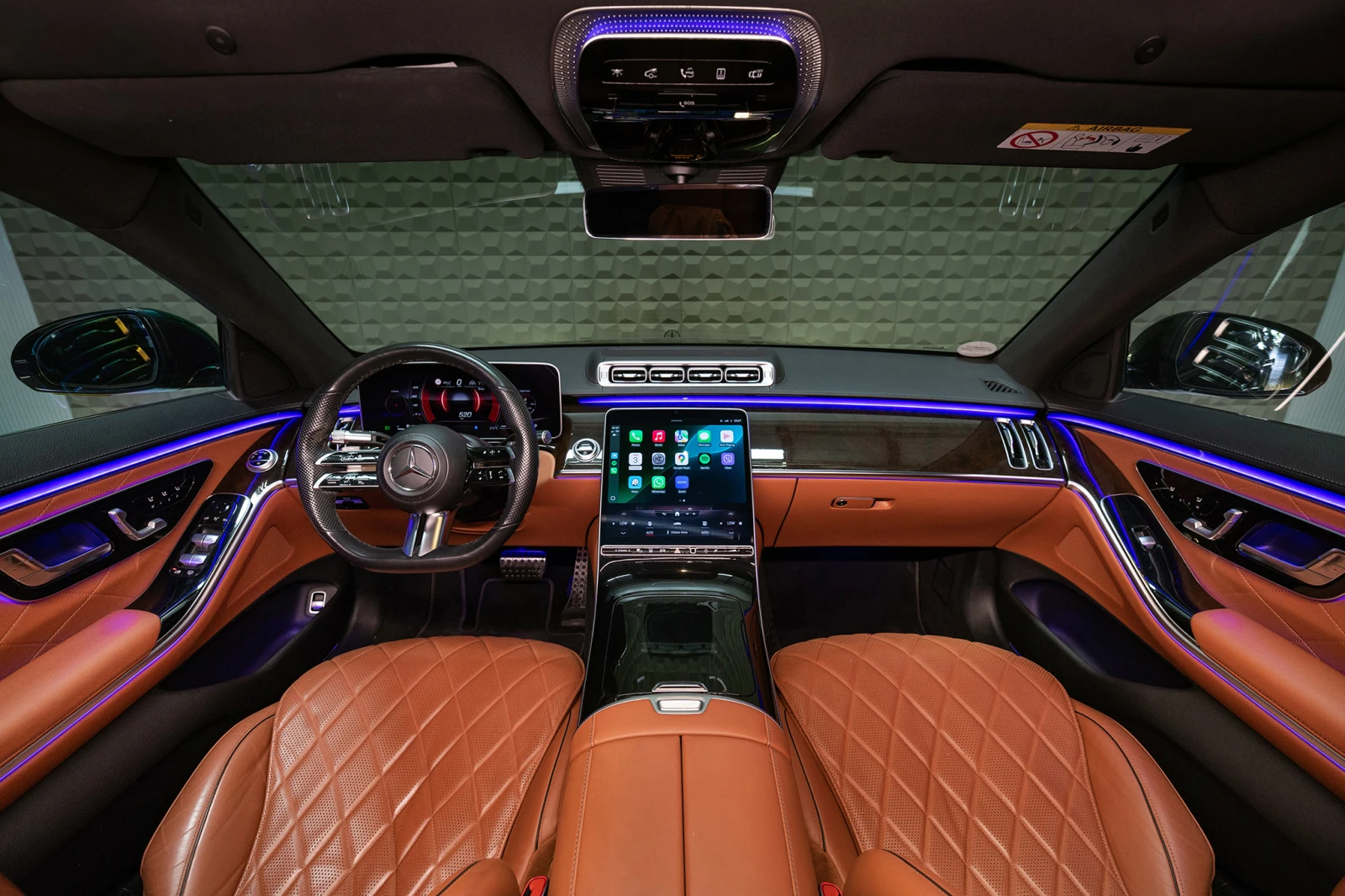 Mercedes-Benz S 500 * LONG * 4MATIC * LED MULTIBEAM * 360  CAMERA *  - изображение 9
