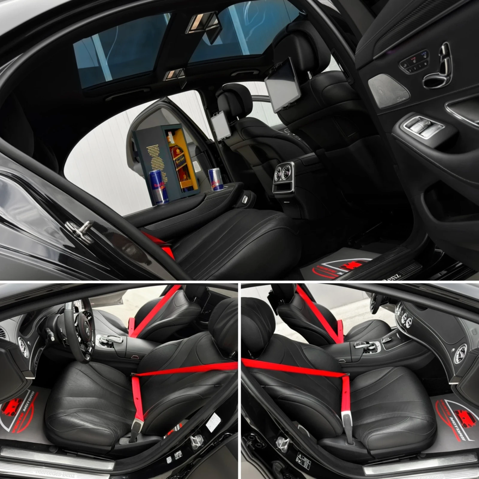 Mercedes-Benz S 350 S63 AMG/ 4MATIC/ PANO/ 9G/ CARBON/ 3xTV/, снимка 7 - Автомобили и джипове - 54182679