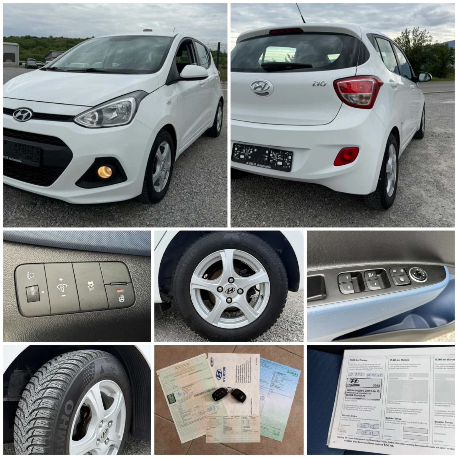 Hyundai I10 1.0i TUV COC SERVICE BOOK, снимка 9 - Автомобили и джипове - 54448840