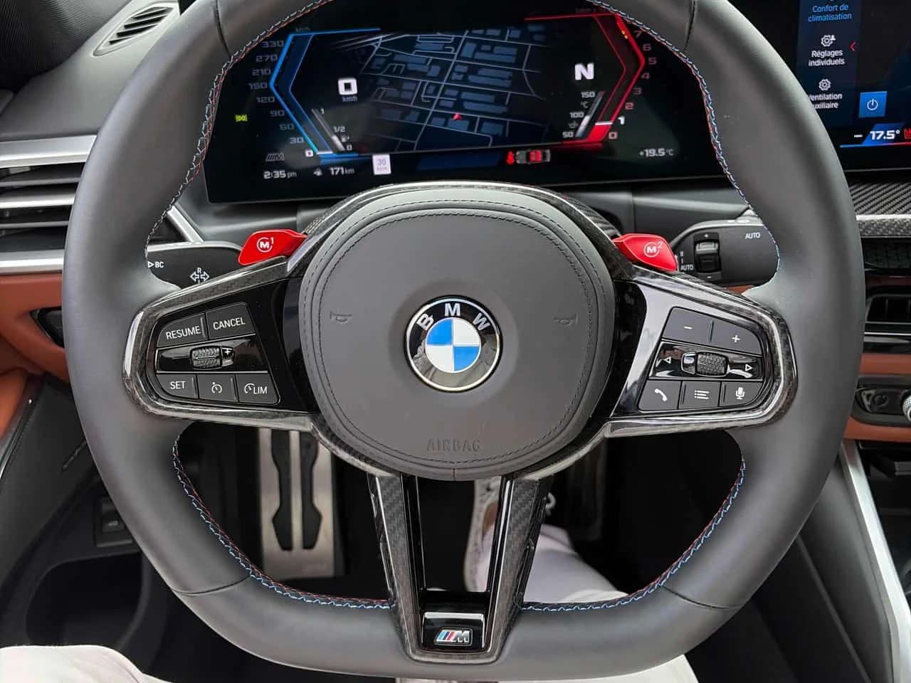 BMW M3  РЪЧКА | CARBON | FULL | HEAD-UP | HARMAN KARDON , снимка 8 - Автомобили и джипове - 54737336