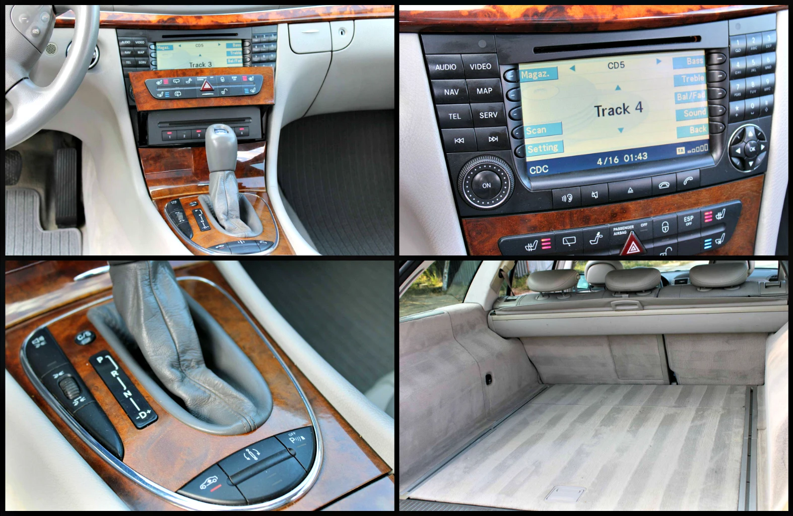 Mercedes-Benz E 500 V8 4-matic Distronic Швейцария, снимка 16 - Автомобили и джипове - 54971954