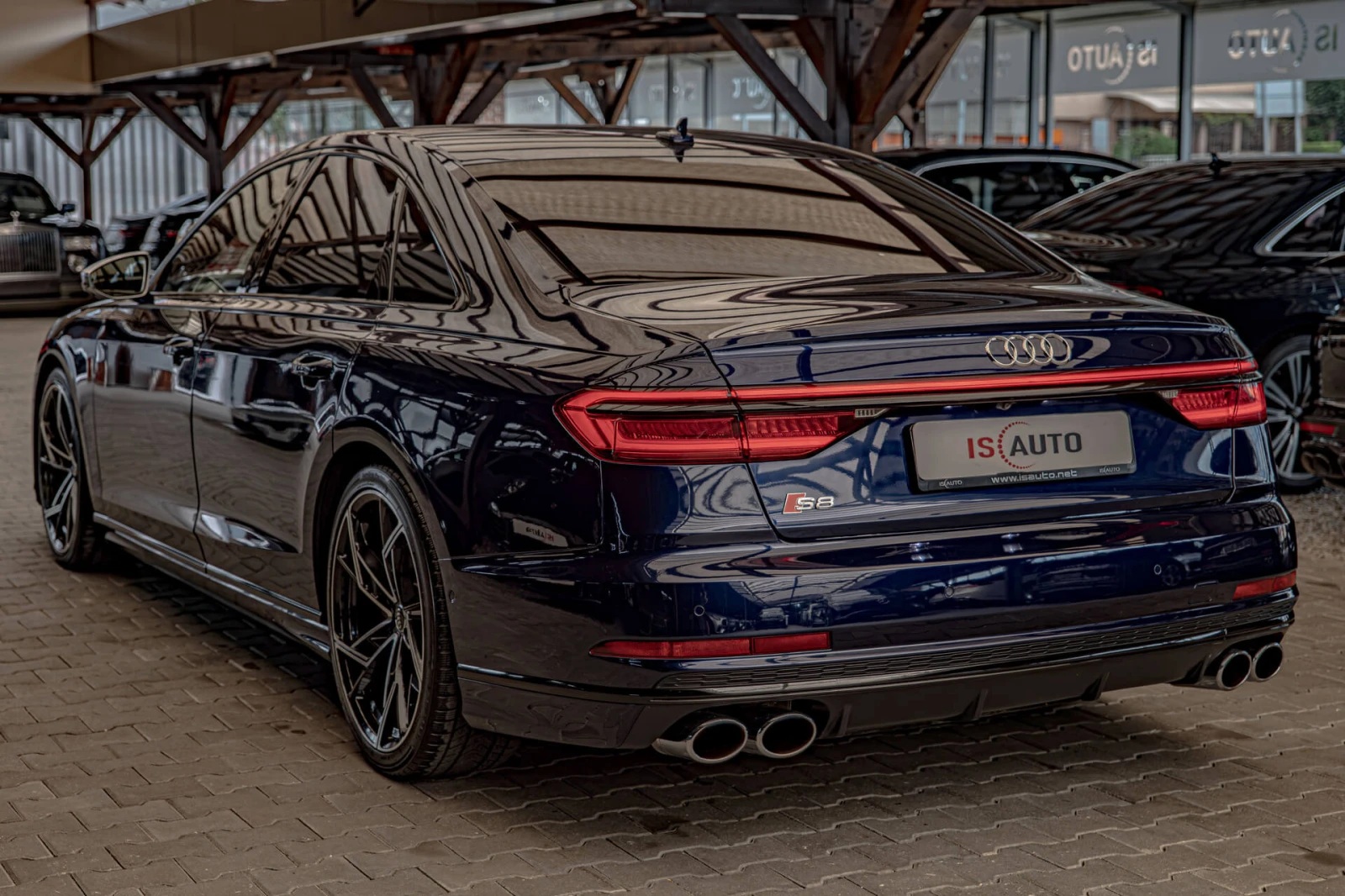 Audi S8 4.0TFSI/Bang&Olufsen/Карбон/Quattro/Обдухване/Каме, снимка 5 - Автомобили и джипове - 55611108