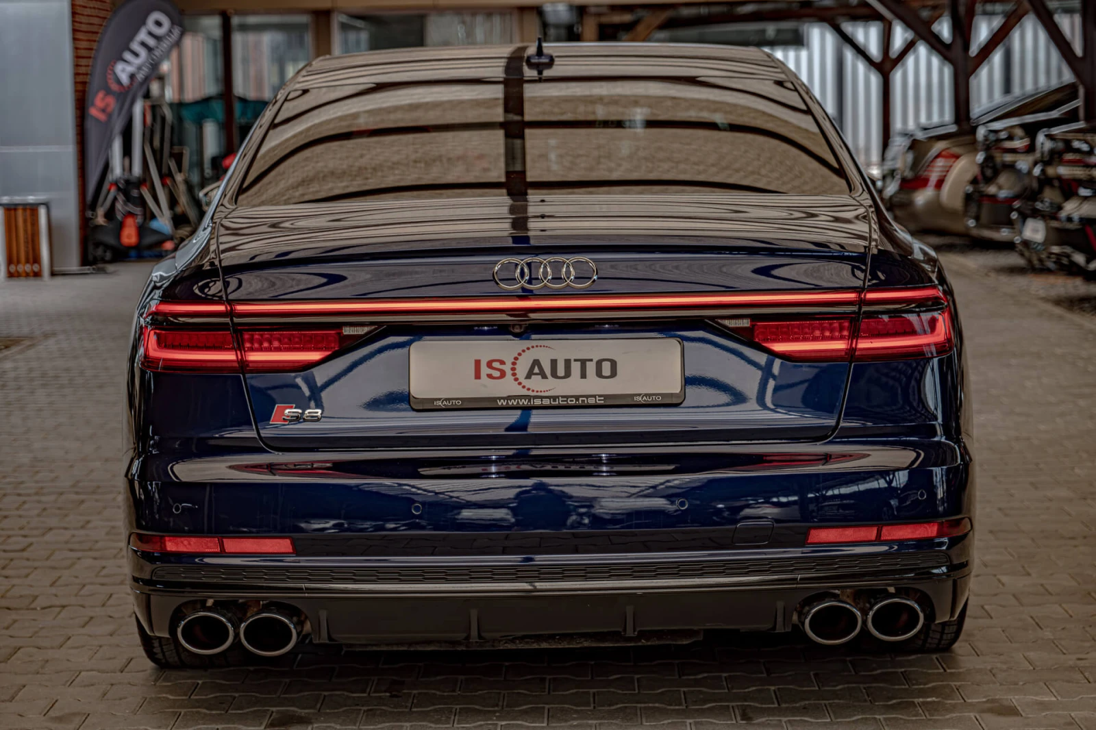 Audi S8 4.0TFSI/Bang&Olufsen/Карбон/Quattro/Обдухване/Каме, снимка 4 - Автомобили и джипове - 55611108