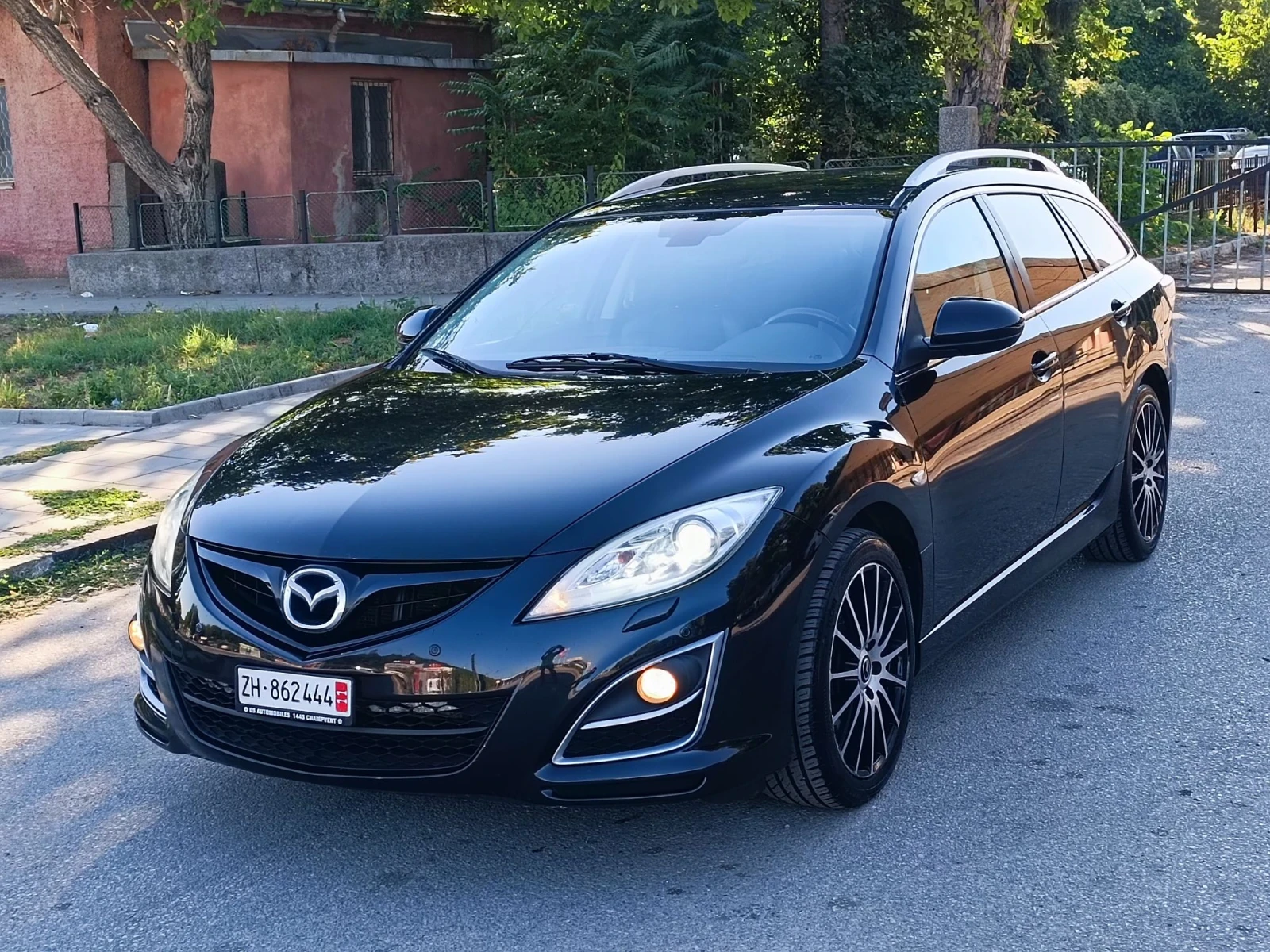 Mazda 6 2.5i-170кс-ШВЕЙЦАРИЯ-РЪЧКА-6ск-FACELIFT-KEYLESS, снимка 7 - Автомобили и джипове - 55729187