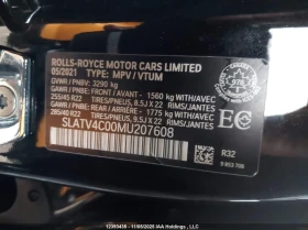 Rolls-Royce Cullinan Lemon Yellow Interior, снимка 13