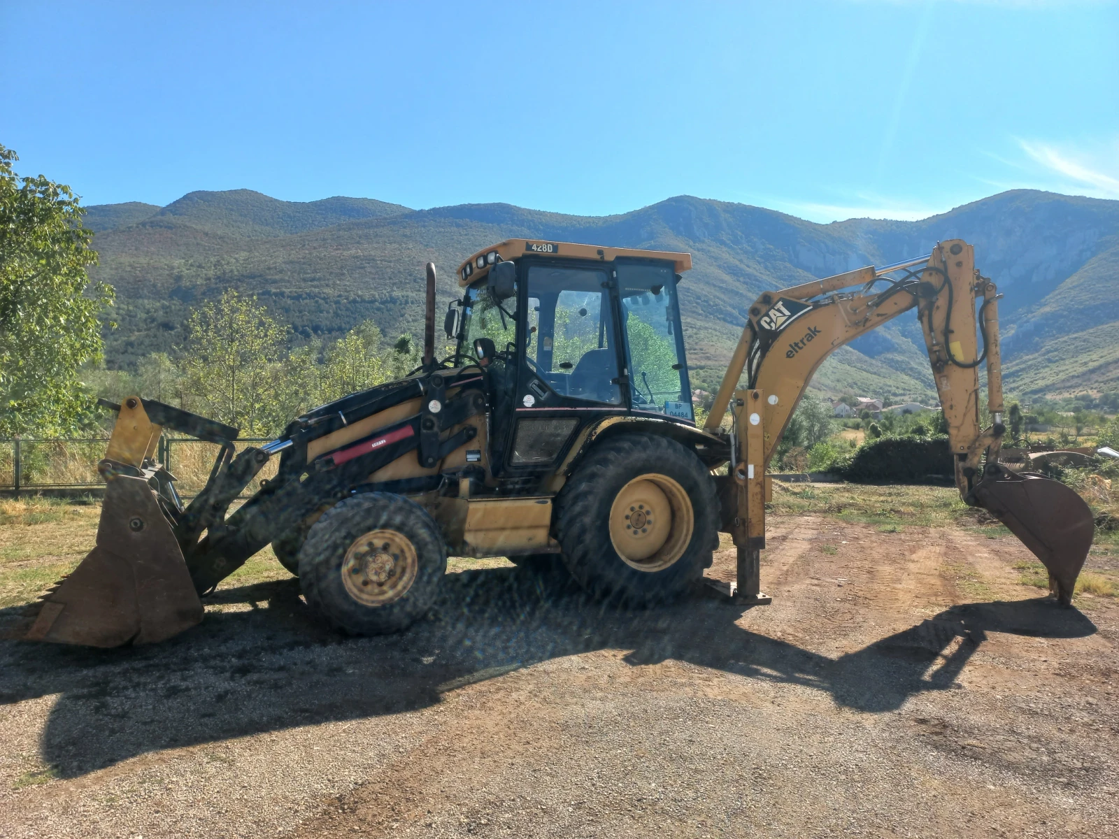 Багер Cat 428D - изображение 8