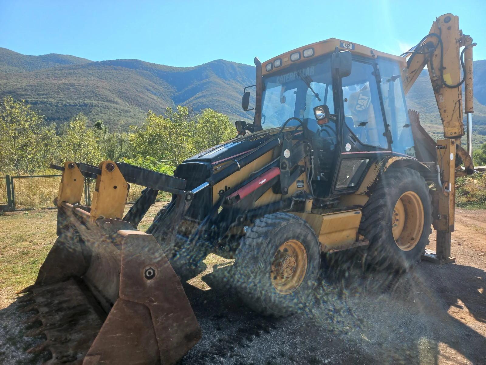 Багер Cat 428D - изображение 7