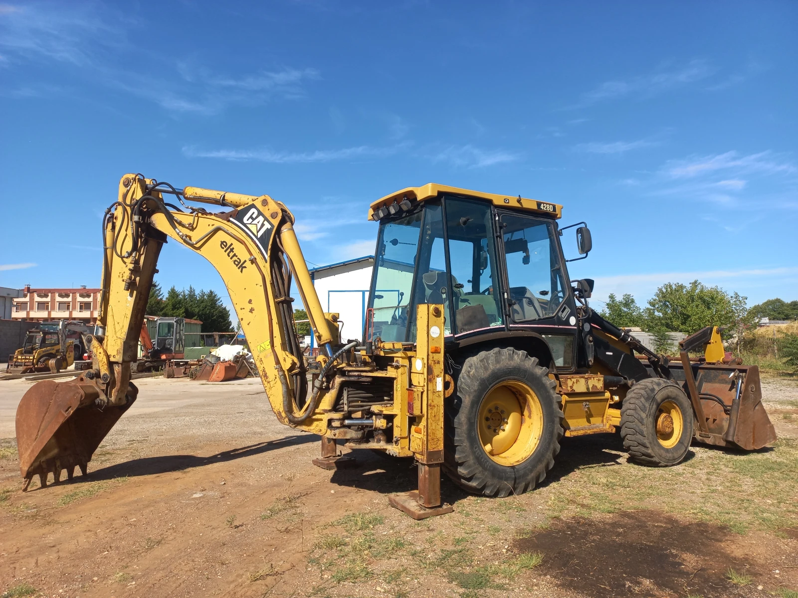 Багер Cat 428D - изображение 6