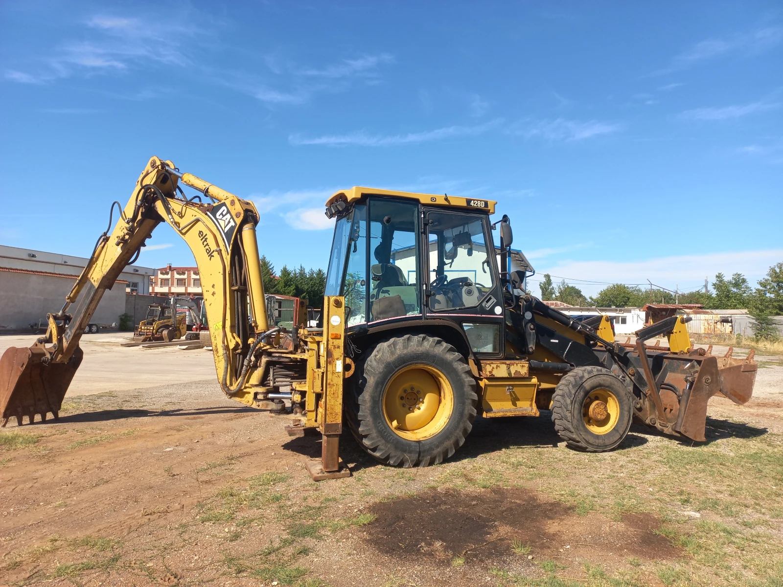 Багер Cat 428D - изображение 5