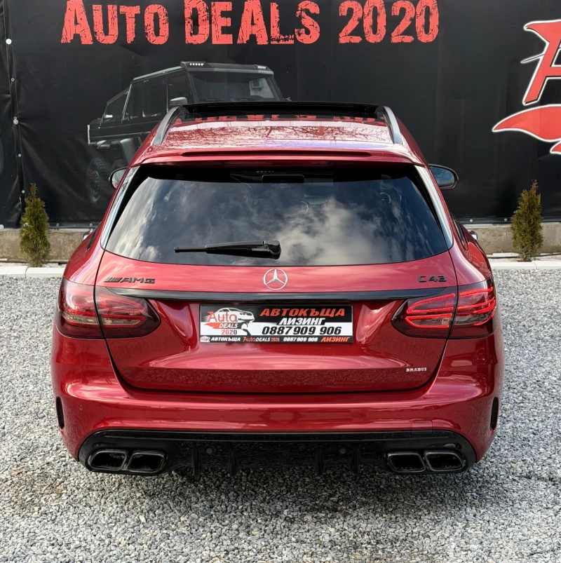Mercedes-Benz C 43 AMG 4-MATIC* AMG* 9G* PANO* DESIGNO* СОБСТВЕН ЛИЗИНГ, снимка 6 - Автомобили и джипове - 53501228