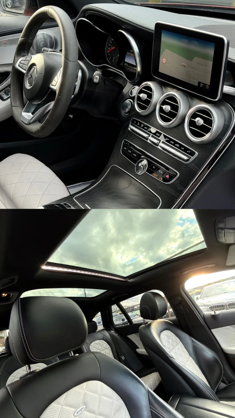 Mercedes-Benz C 43 AMG 4-MATIC* AMG* 9G* PANO* DESIGNO* СОБСТВЕН ЛИЗИНГ, снимка 13 - Автомобили и джипове - 53501228
